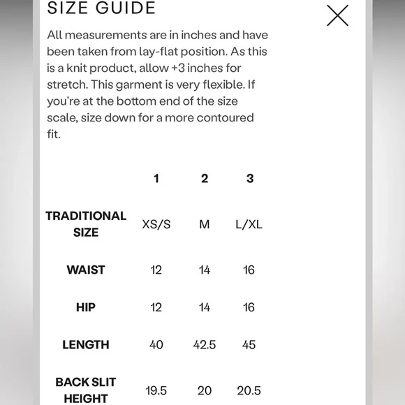 NEW &OR knit skirt - Picture 15 of 15